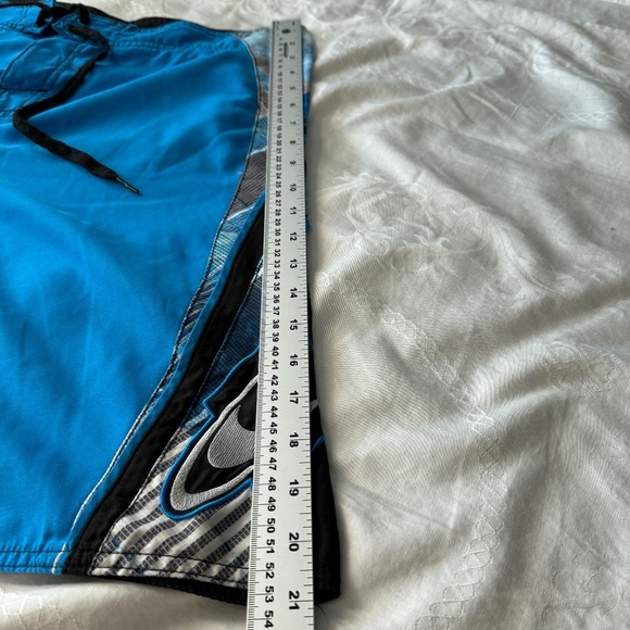 O'Neill Men's Blue/Black Board Swimming‎ Trunks Size 32 Surf Sand Beach Pool - Picture 10 of 11